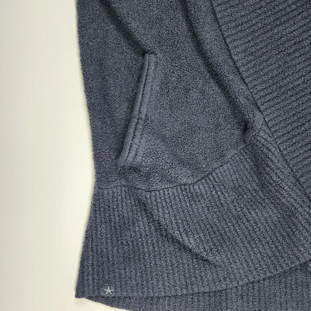 Barefoot Dreams Women's CozyChic Lite Shawl Cardigan‎ Lounge Minimalist Size M
